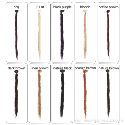 Passion Twist Hair Handmade Dreadlocks Synthetic Hair Extensions For Women/Men Supplier